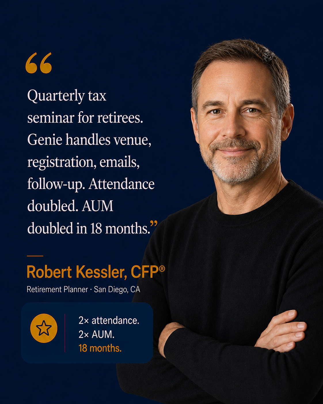 Genie Assist — financial advisor testimonial